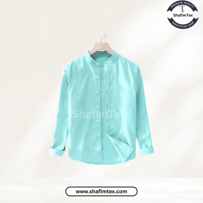 Ban Coller Long Sleeve Shirt for Men (Fest)
