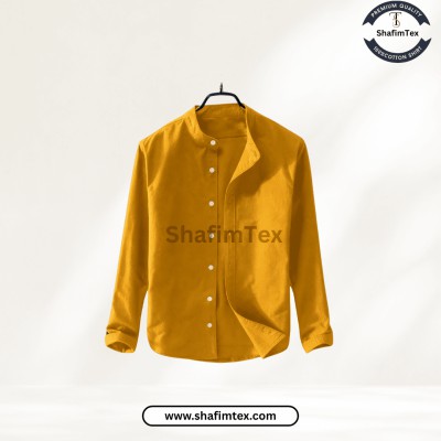 Ban Coller Long Sleeve Shirt for Men (kathali)