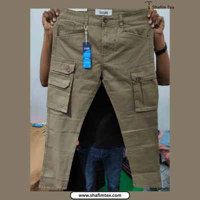 Men’s Cargo Pant 6 Pocket (Light Olive)