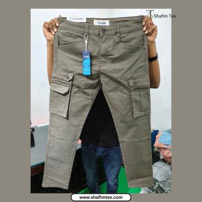 Men’s Cargo Pant 6 Pocket (Olive)
