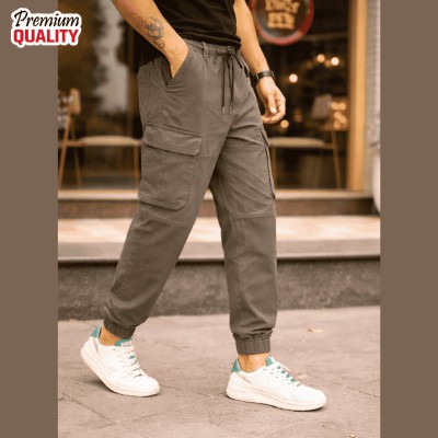 Cargo Joggers Pants (Olive)