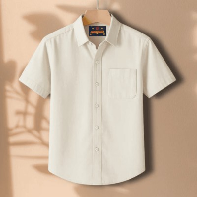 Kaizar cotton Half Sleeve (Cream)