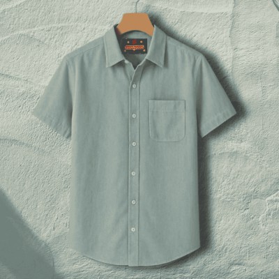 Kaizar cotton Half Sleeve (Sage Green)