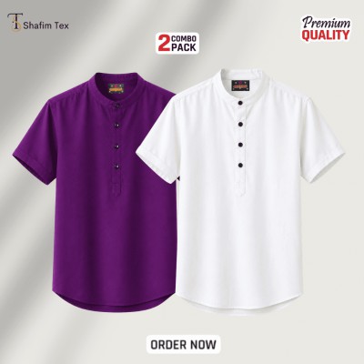 Half Sleeve katua (zam+white)