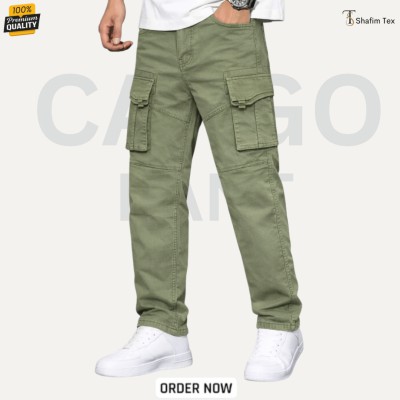 Premium Export Fabric Cargo Pant (Olive)