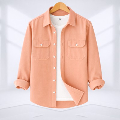 Double Pocket Shirt (Pink)
