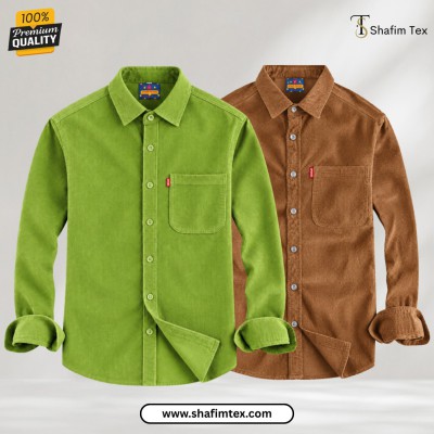 2 Pcs cord fabric one Pocket (lemon+khaki)
