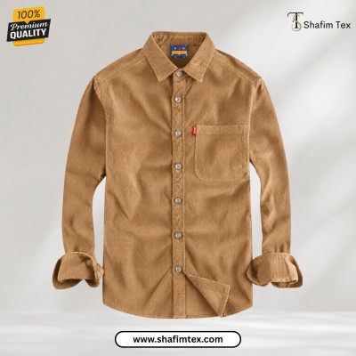 1 Pc cord fabric one Pocket (cream)